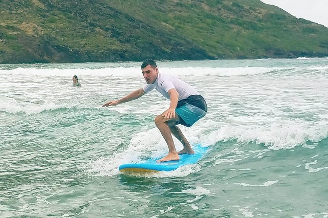 Beginner 2h Surf lesson - The short ride to Sandy Bank Bay