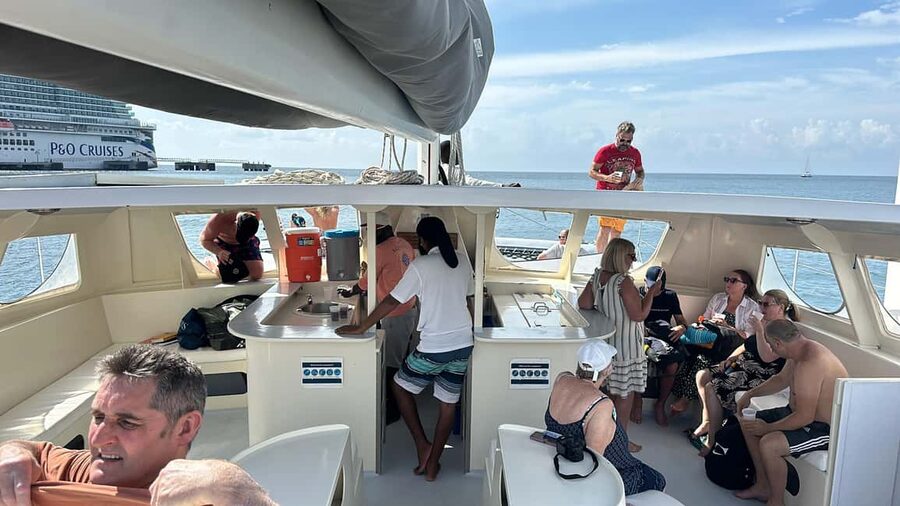 Half Day Sail and Snorkel - A secluded snorkeling stop with time to learn