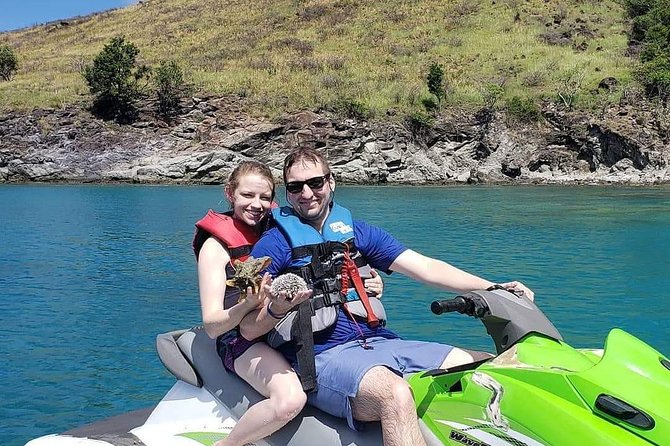 JetSki Snorkel Adventure - Riding across St Kitts’ volcanic coast