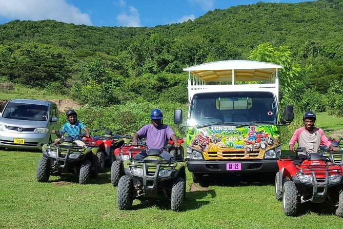 Jungle Bikes ATV Tour in St Kitts - Getting your bearings at the ATV base
