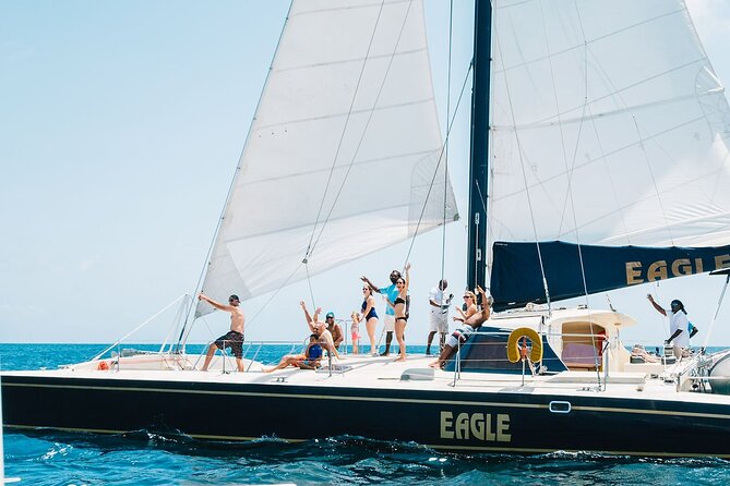Leisure Full Day Catamaran (Blue, Aqua or LIC) - The catamaran ride back to St. Kitts