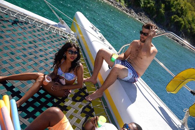 Leisure Full Day Catamaran (Blue, Aqua or LIC) - Who will enjoy this St. Kitts and Nevis cruise