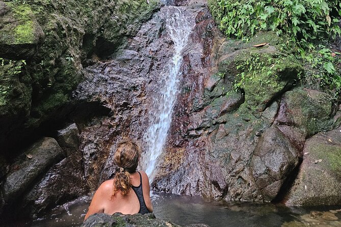 Mindfulness Rainforest Hike, Forest Bathing, Volcanic Hot Springs - The Waterfall Pool: A Cold Reward