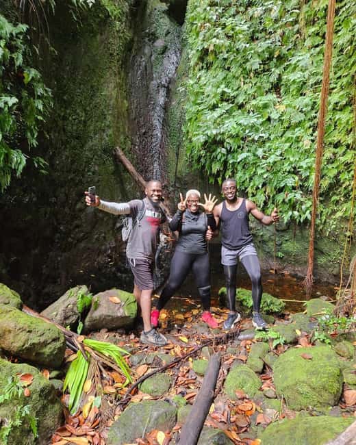 Nevis Waterfalls/Russel's Rest Hike - The 25-minute ride into Nevis