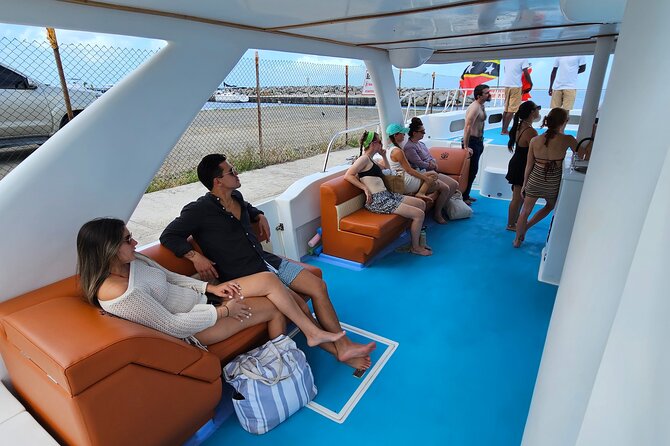 Private Half Day with Waterslide Boat - Guided snorkeling with help in the water