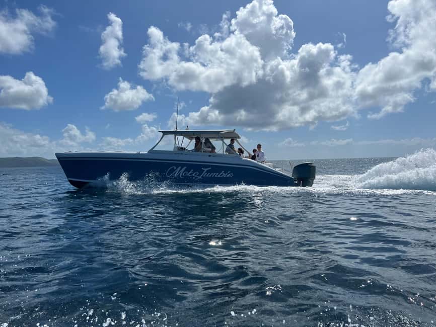 PRIVATE POWER CATAMARAN - Why this private St Kitts boat trip feels different