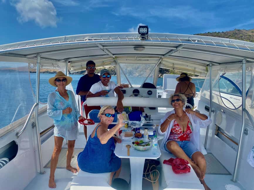 PRIVATE POWER CATAMARAN - Snorkeling, swimming, and marine life around St Kitts