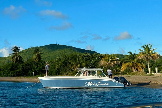 Private Power Catamaran Adventure in Saint Kitts and Nevis - Meeting the crew in Basseterre