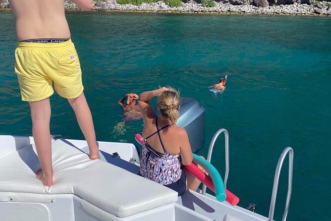 Private Power Catamaran Adventure in Saint Kitts and Nevis - Pinney’s Beach and a stop on Nevis