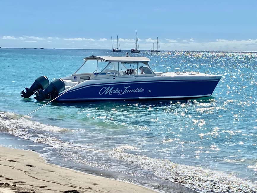 PRIVATE POWER CATAMARAN - Meeting at Port Zante Marina in Basseterre