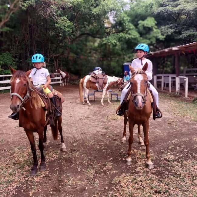 Scenic Horseback Trail - Leaving Port Zante for the St. Kitts Hills