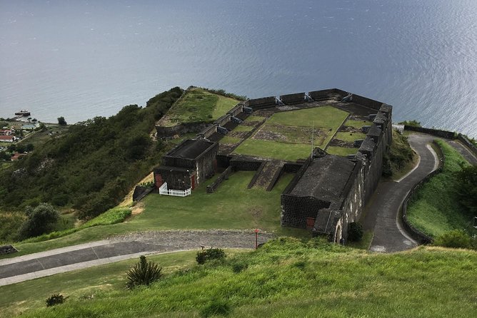 Scenic Romney Manor & Timothy Hill or Panoramic Brimstone Hill - The coastal road and Bloody Point