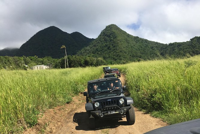 Self Drive 4x4 Off Road Jeep Wrangler & Beach Chill - The drive begins with a Jeep, not a bus seat