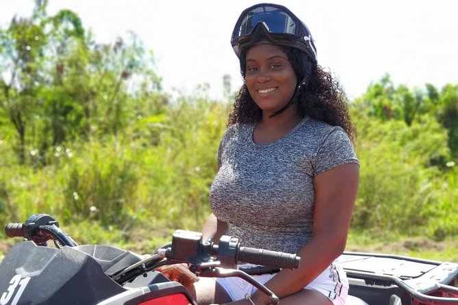 St Kitts ATV Adventure and Beach Tour - From cruise pickup to the ATV base