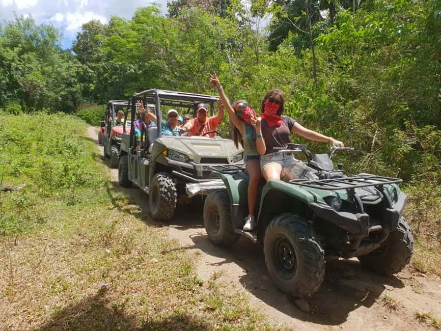 St. Kitts: Jungle Bikes ATV and Beach Guided Tour - Getting comfortable on the ATV