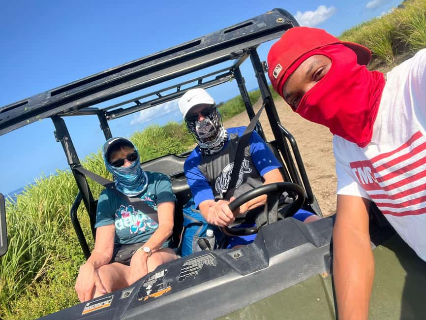 St Kitts: Jungle Bikes Off-Road Buggy & Beach Tour - Pickup from Basseterre hotels and the cruise port