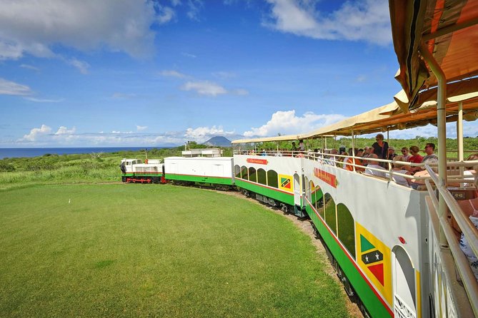 St Kitts Scenic Train Tour (Hotel or Ship) - The open-air deck is the place to sit