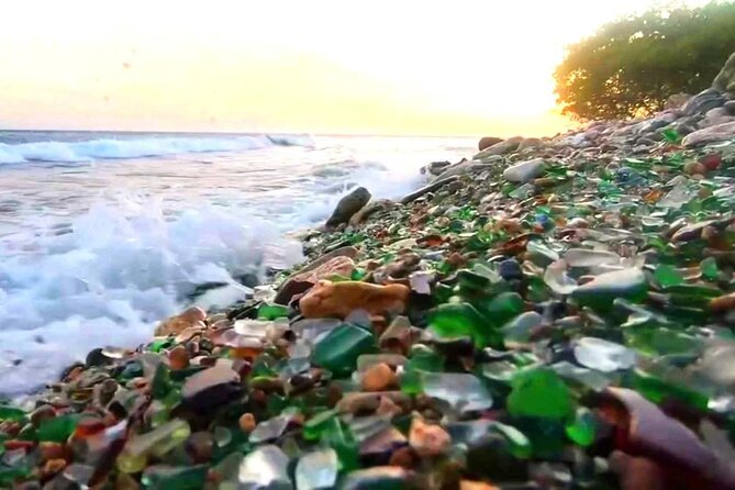 St.Kitts Sea Glass & Volcanic Black Sand Beach Day - Three hours at Sea Glass Beach