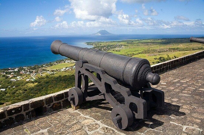 St Kitts Sightseeing Tour to Brimstone Hill Fortress with Beach Visit - Romney Manor and the old Saman tree
