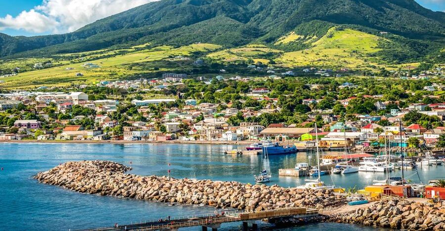 St. Kitts: Top Sights Guided Van or Open-Air Safari Tour - Romney Manor combines old grounds with garden paths