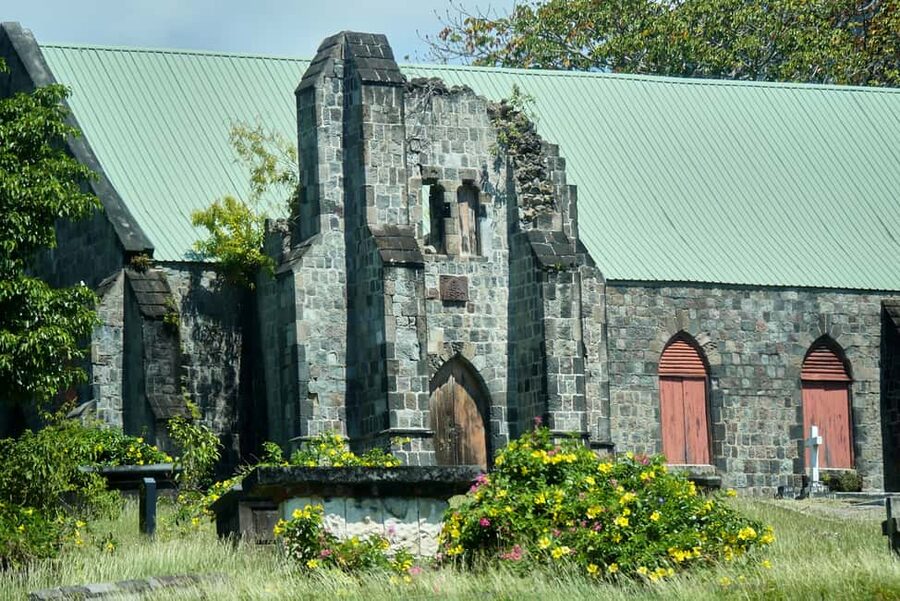 St. Kitts: Top Sights Guided Van or Open-Air Safari Tour - Frigate Bay leaves room for beach time