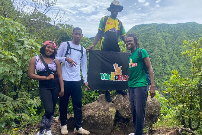 St.Kitts Volcano Hike To Mt. Liamuiga (Highest Peak On Island) - Reaching the Crater Rim and the Big View