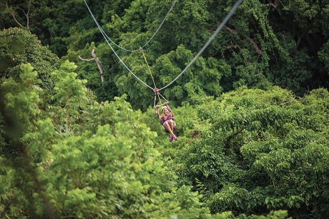 St. Kitts Zipline Experience - Line One: Getting Comfortable in the Harness