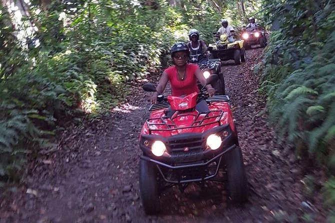 Sunny Blue Rentals in St Kitts for ATV and Dune Buggy Combo Tours - Black Rocks and the volcanic coast