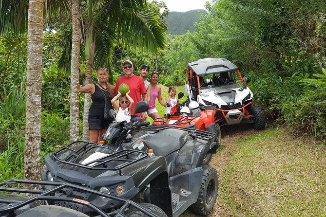 Sunny Blue Rentals in St Kitts for ATV and Dune Buggy Combo Tours - The first miles: pavement, speed, and a quick orientation