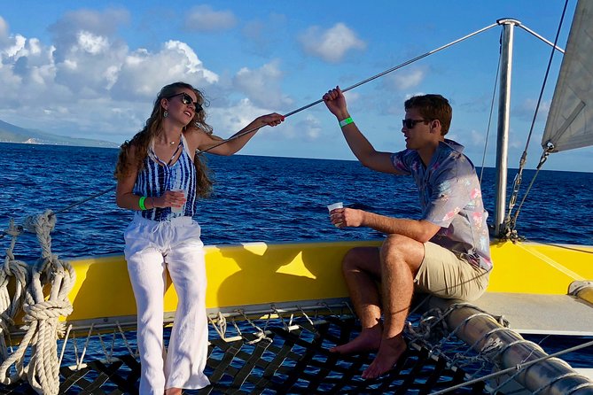 Sunset Cocktail Cruise of St Kitts - A catamaran built for easygoing views