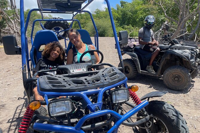 UTV Excursion Through the Beaches and Mountains of Nevis - Climbing toward Saddle Hill