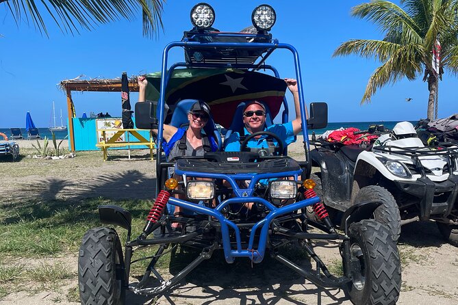 UTV Excursion Through the Beaches and Mountains of Nevis - Starting at Pinney’s Beach with a short safety session